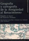 Portada de: GEOGRAFIA Y CARTOGRAFIA DE LA ANTIGUEDAD AL RENACIMIENTO