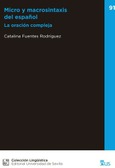 Portada de: MICRO Y MACROSINTAXIS DEL ESPAÑOL