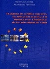 Portada de: SISTEMA DE CREDITOS EUROPEOS.