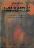 Portada de: Elementos de fonética y morfología del latín