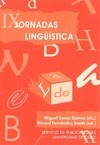 Portada de: JORNADAS DE LINGÜISTICA, IX