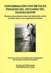 Portada de: CONTAMINACION POR METALES PESADOS DEL ESTUARIO DEL GUADALQUIVIR.